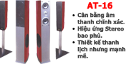 Loa, Loa stereo, Loa 5.1, 5.1, AT, AT-16, AT-16 trọn bộ, 
Speaker, Speaker stereo